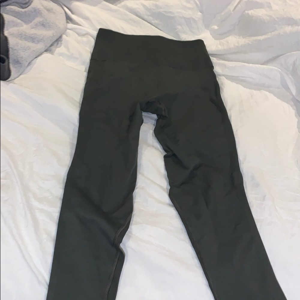 Lululemon olive green leggings